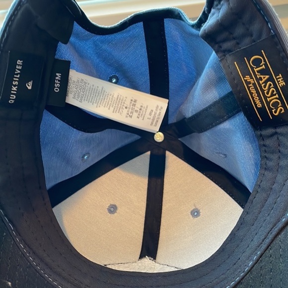 Quiksilver Blue/Gray Trucker Hat. - Picture 2 of 4